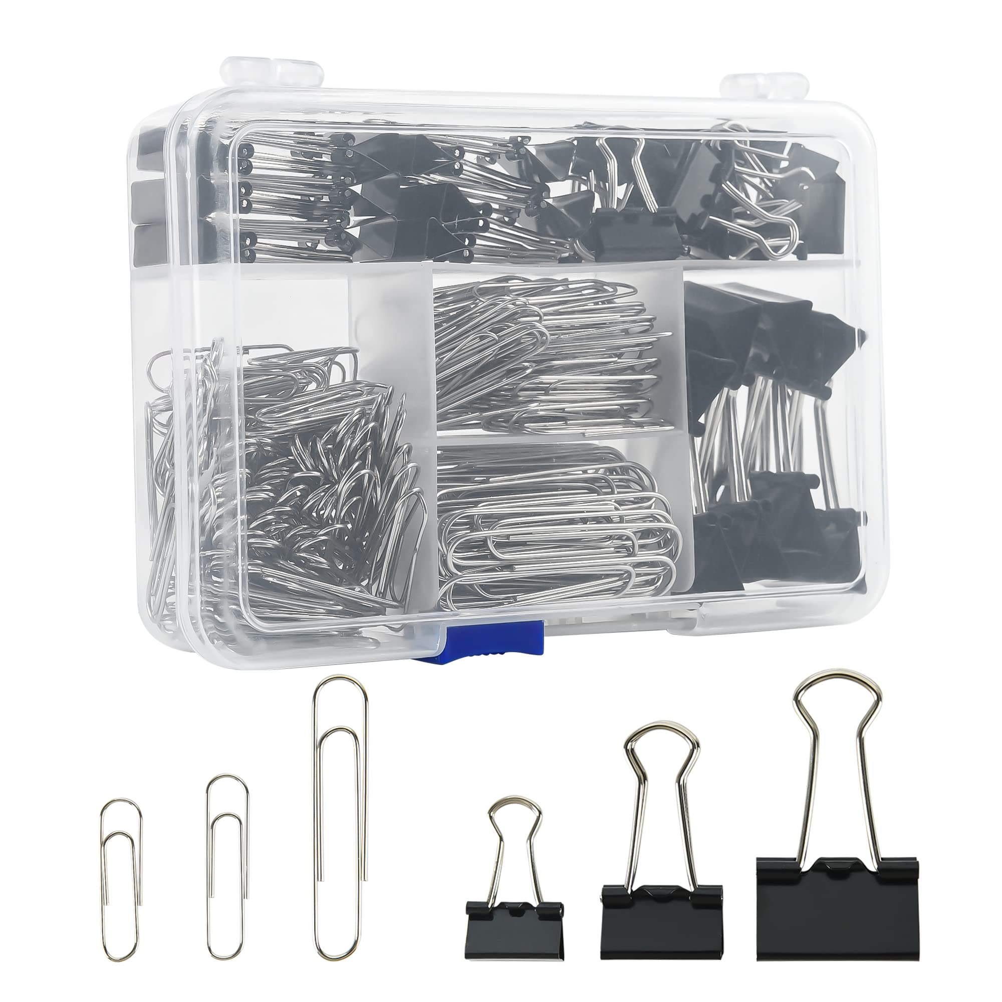 Binder Clip Assorted - Assortiment van bindclips & jumbo paperclips