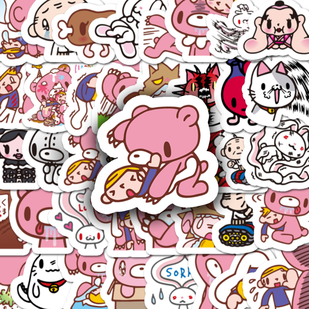Memo Pad Sticky - 40 stks Cartoon Sombere Beer &