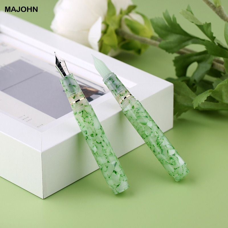 Stationery Supplies Business - MAJOHN N8 Hars Glas Kroontjespen Inkt