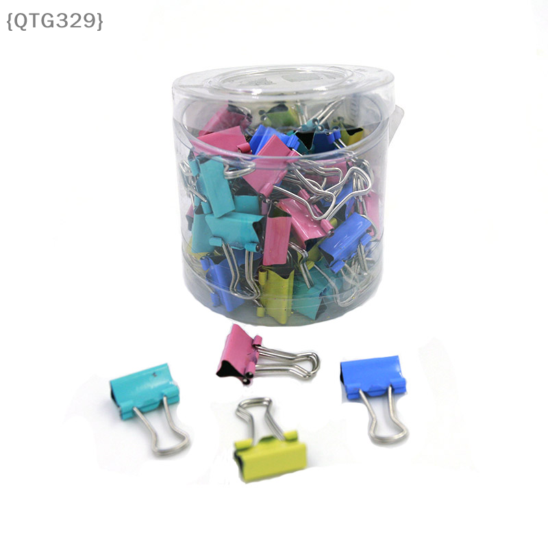 Binder Clip Assorted - 【F2-QT329】60 stuks geassorteerde mini-metalen binderclips -