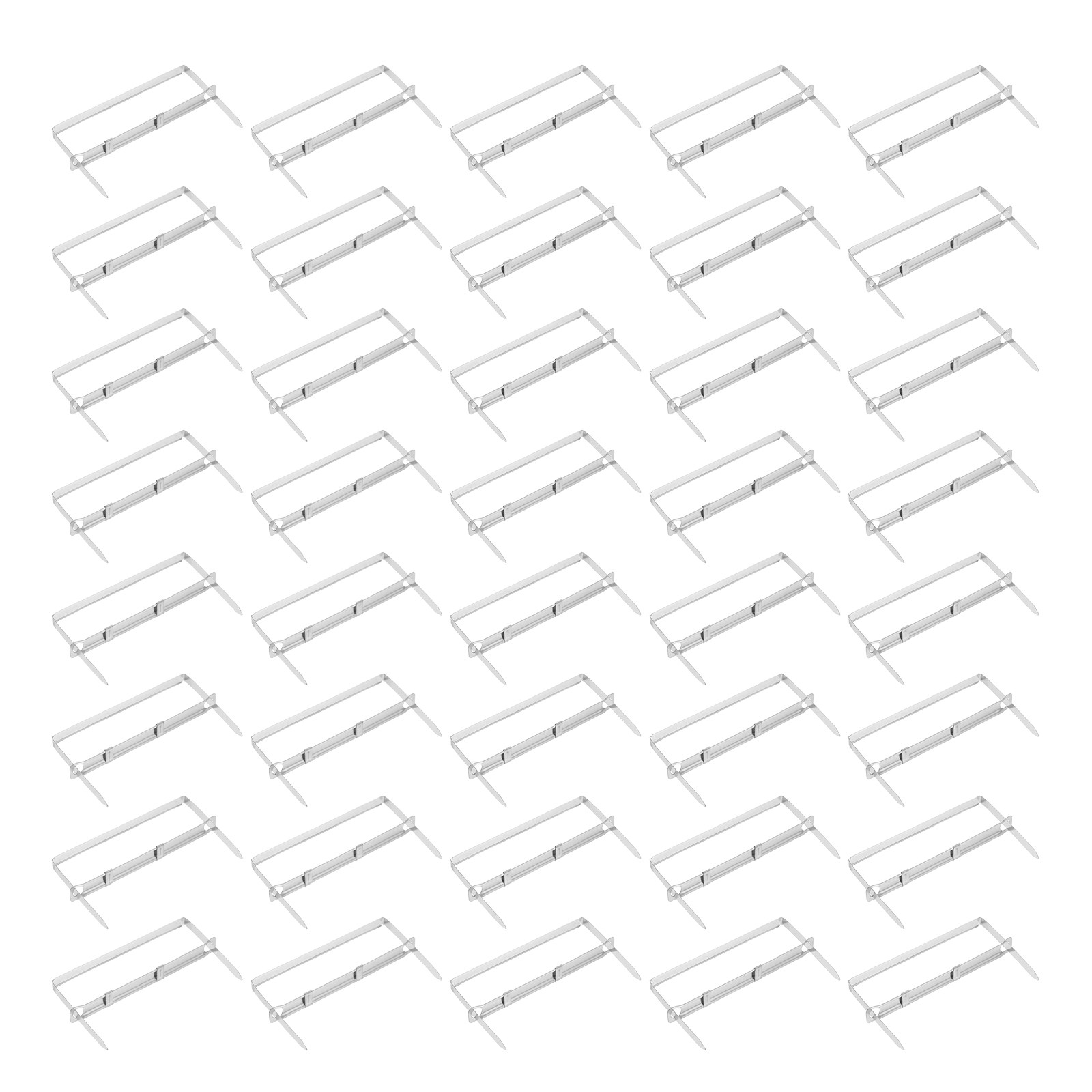 Binder Clip Assorted - 50 Stuks 2 Hole Punch Prong