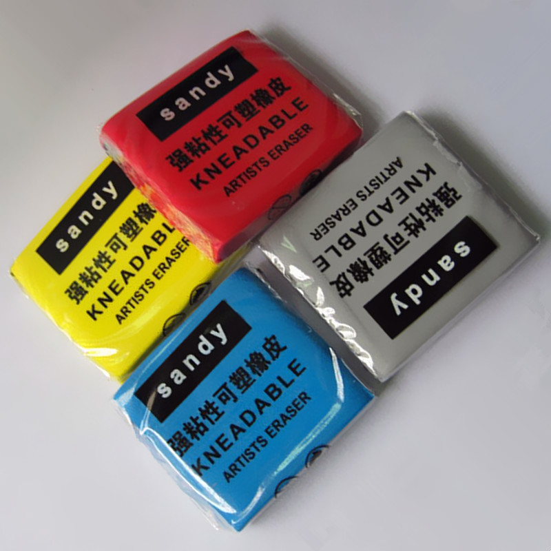 Rubber Eraser Kneaded - Kneedbaar rubber pastel schets tekening kunst
