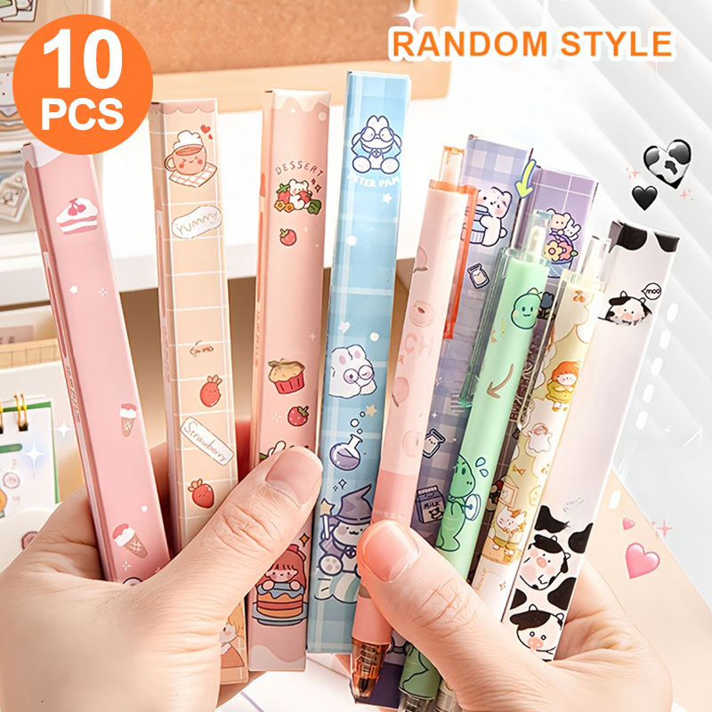 Stationery Supplies Business - 10 enkele gelpennen in een blindbox,
