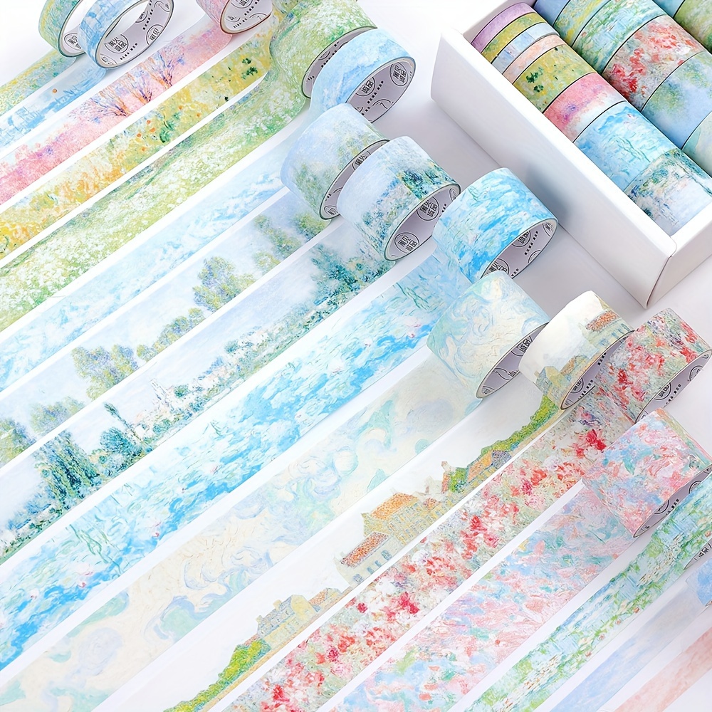 Washi Tape Set - 20 Rolls Vintage Tuin Washi Tape