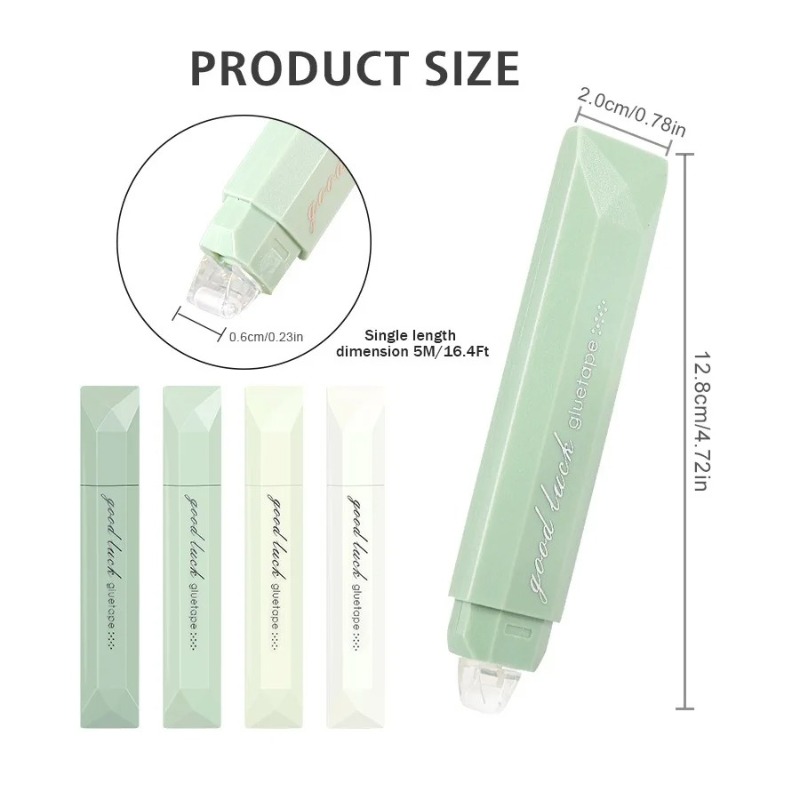 4 stuks Kleurverloop Lijmtape, - Glue Stick Pack recensie en prijs