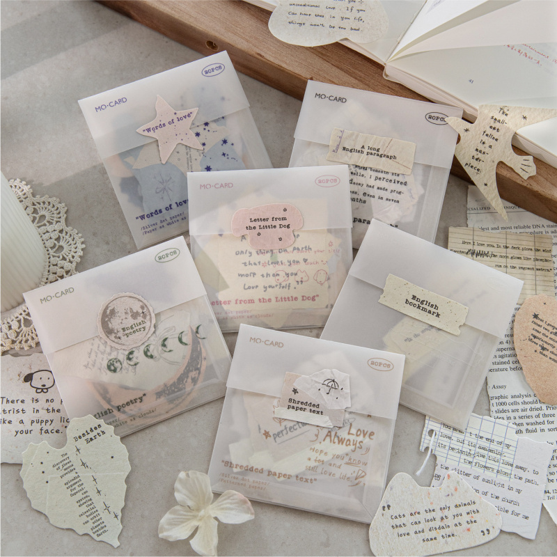 20 stuks/verpakking Retro Hard - Cardstock Paper Pack recensie en prijs