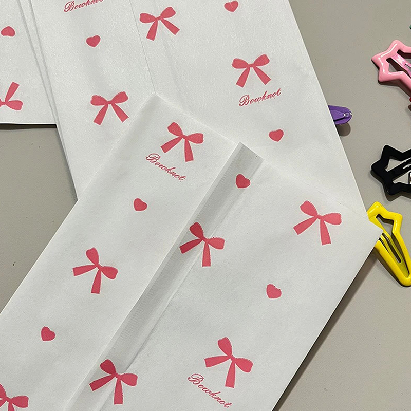 50 stuks 12×17cm Roze Strik Ha - Cardstock Paper Pack recensie en prijs