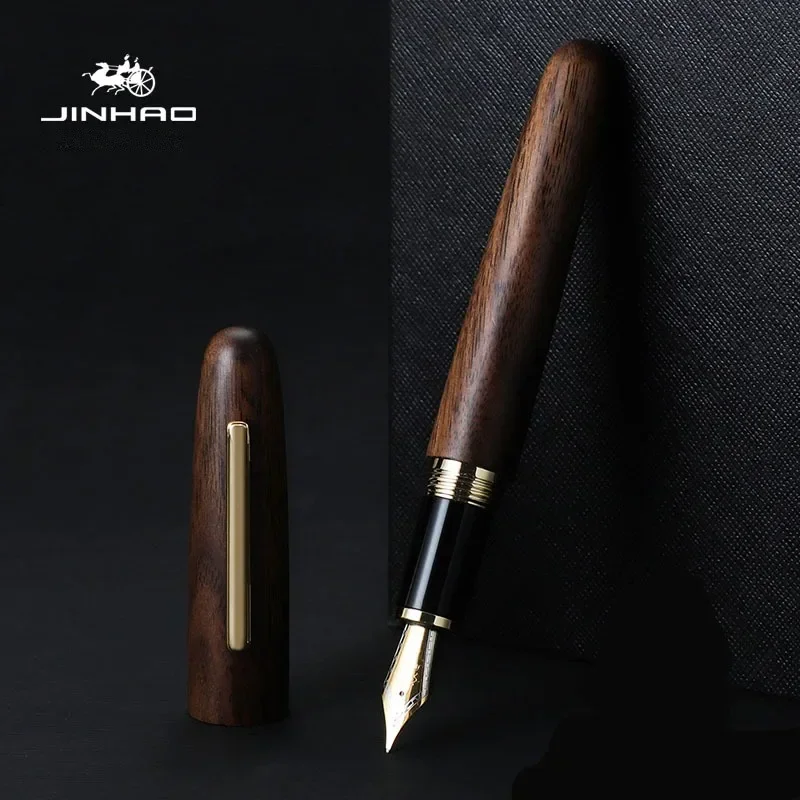 Jinhao 9056 Natuurlijk Hout Ha - Stationery Supplies Business recensie en prijs