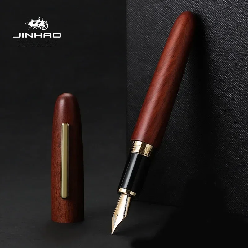 Jinhao 9056 Natuurlijk Hout Ha - Stationery Supplies Business recensie en prijs
