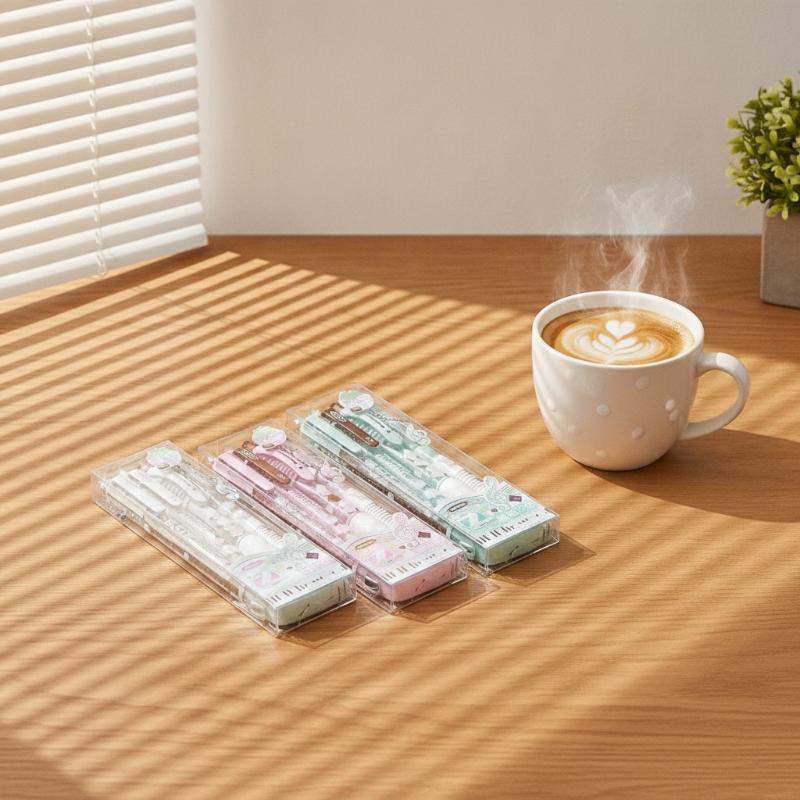 Aardbeienchocolade-serie 0,5 m - Gel Ink Pen Set recensie en prijs