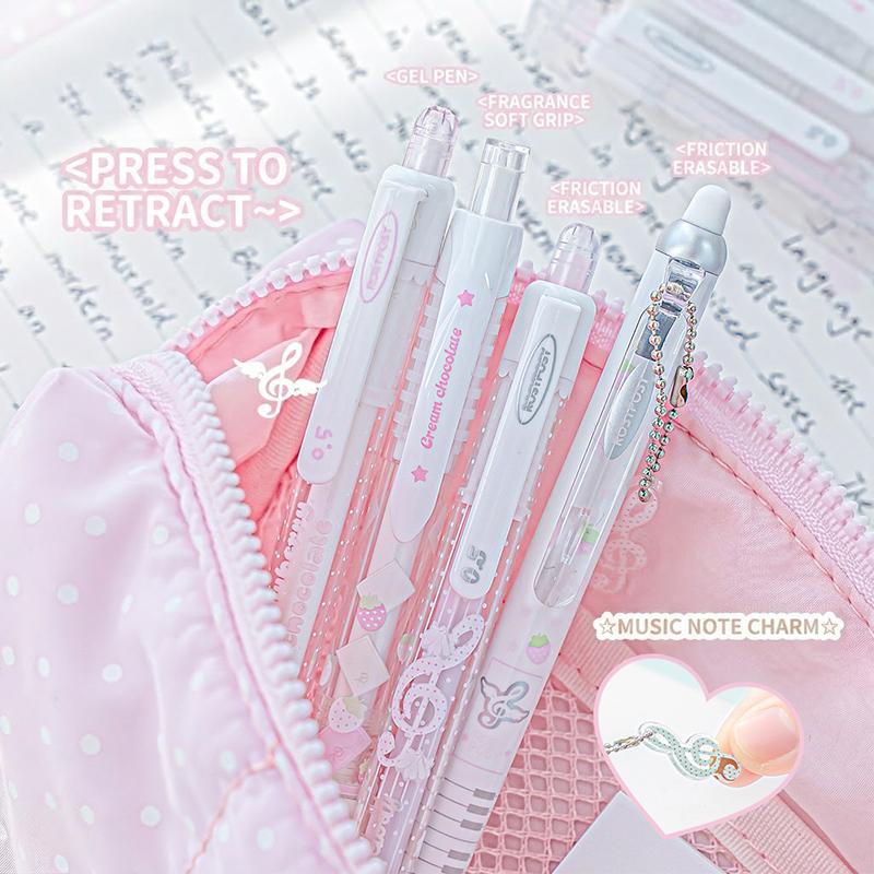 Aardbeienchocolade-serie 0,5 m - Gel Ink Pen Set recensie en prijs