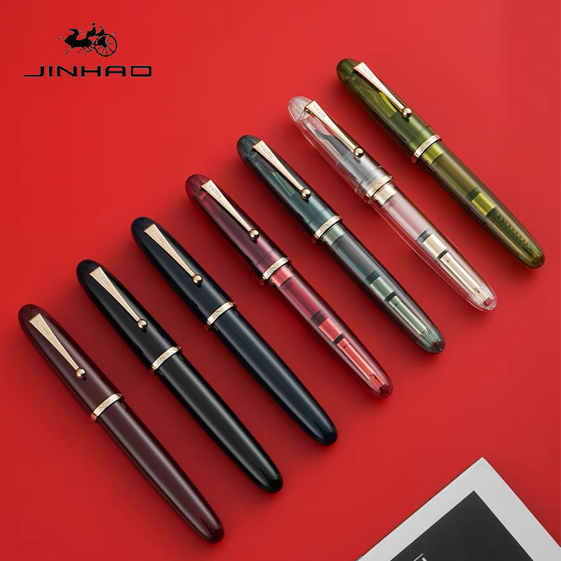 Jinhao 9019 Vulpen Transparant - Stationery Supplies Business recensie en prijs