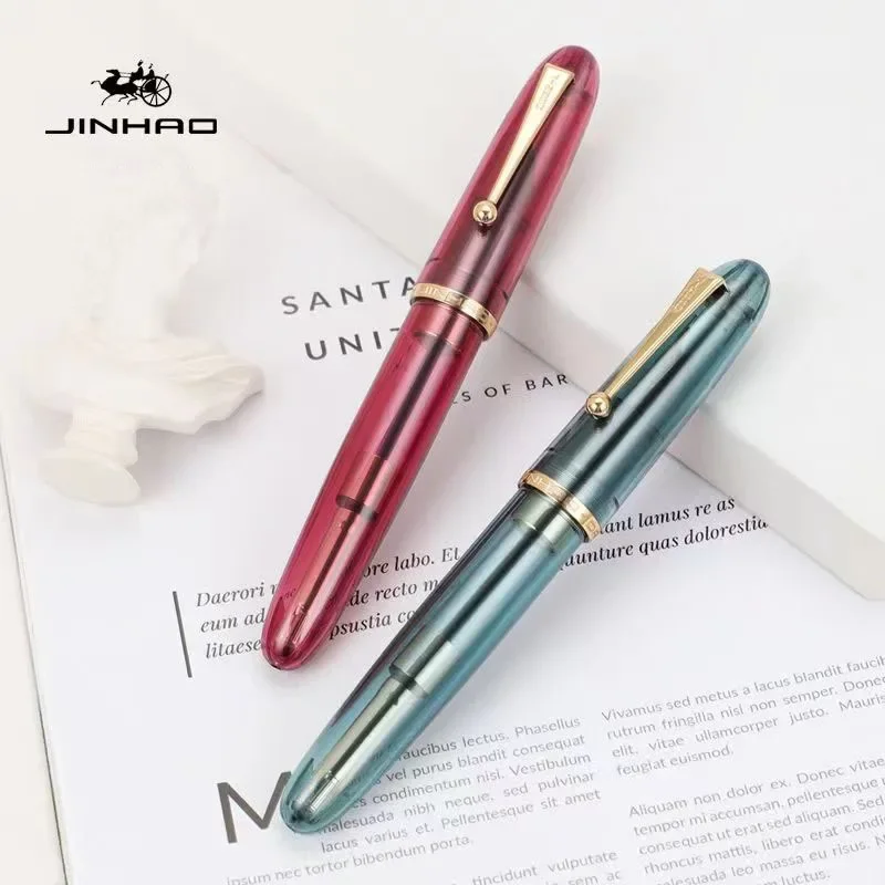 Jinhao 9019 Vulpen Transparant - Stationery Supplies Business recensie en prijs