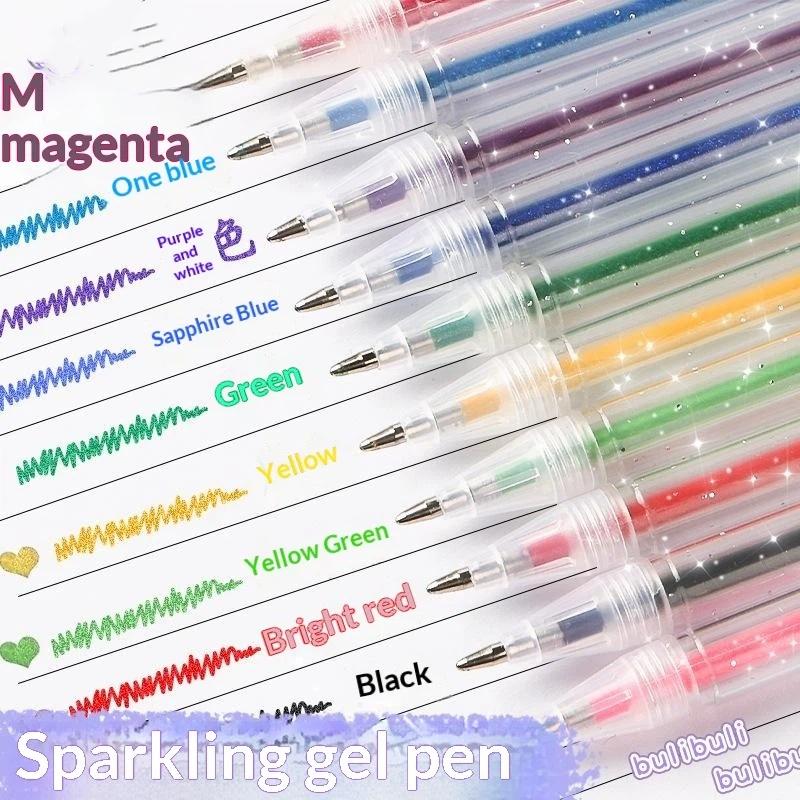 8/12/18 Kleuren Glitter Gelpen - Gel Ink Pen Set recensie en prijs