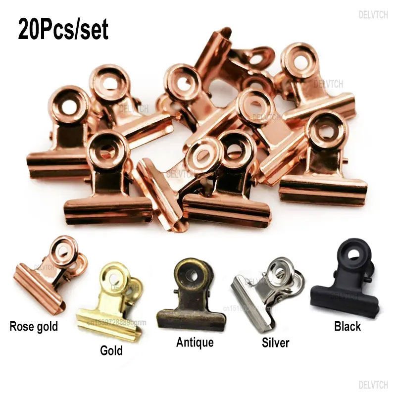 20 stks/set 21mm * 23mm Ronde  - Binder Clip Assorted recensie en prijs