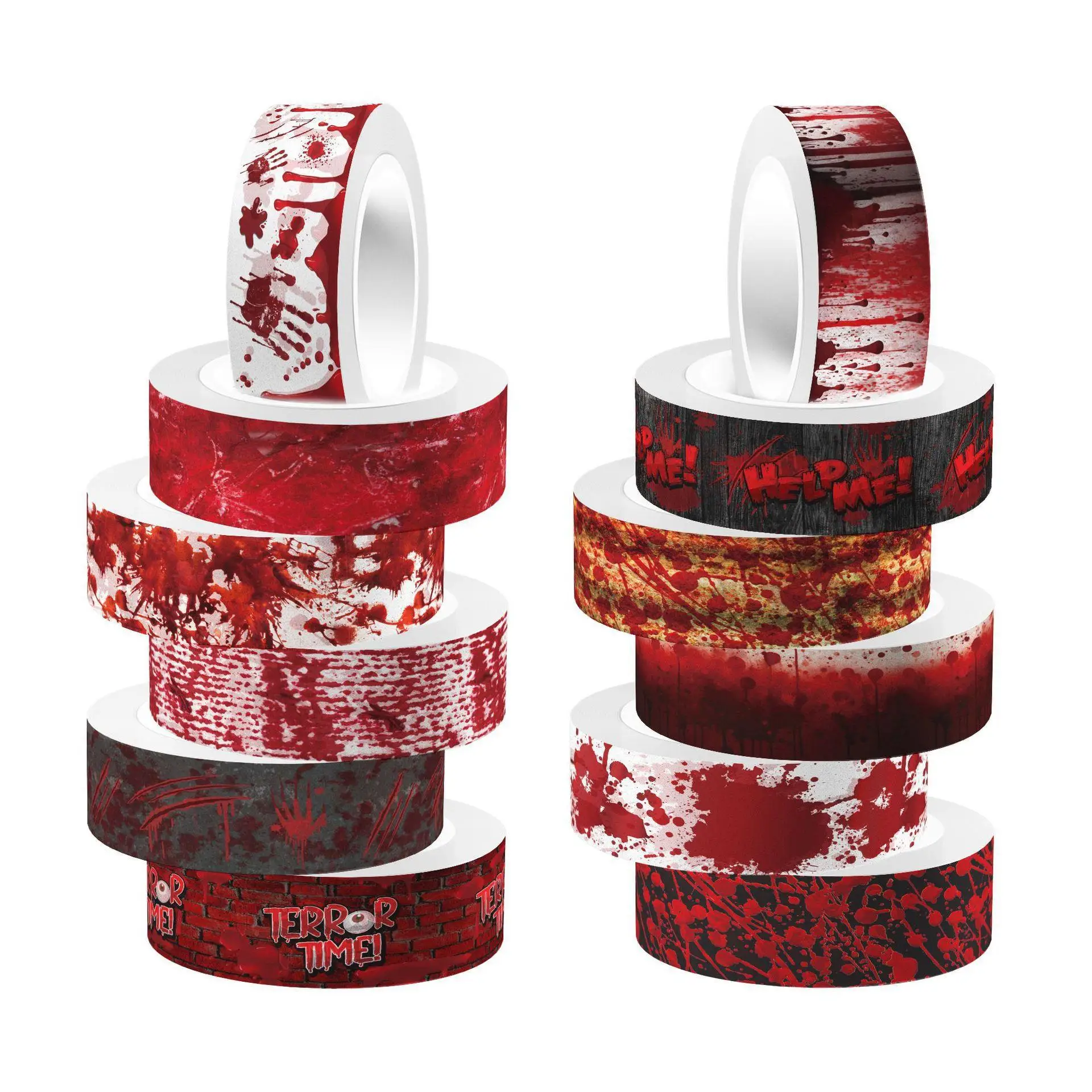 Halloween Bloody Hand Bloeden  - Washi Tape Set recensie en prijs