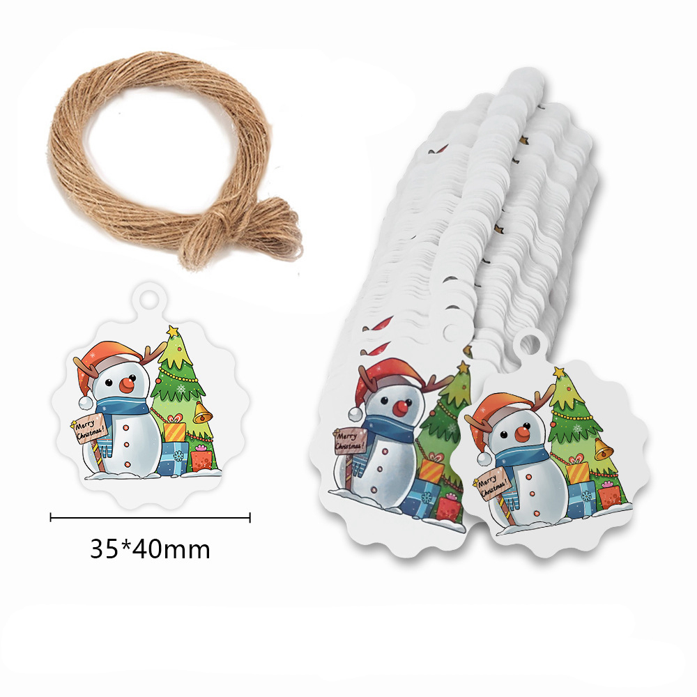 Vrolijke Kerst Tags Kraftpapie - Cardstock Paper Pack recensie en prijs