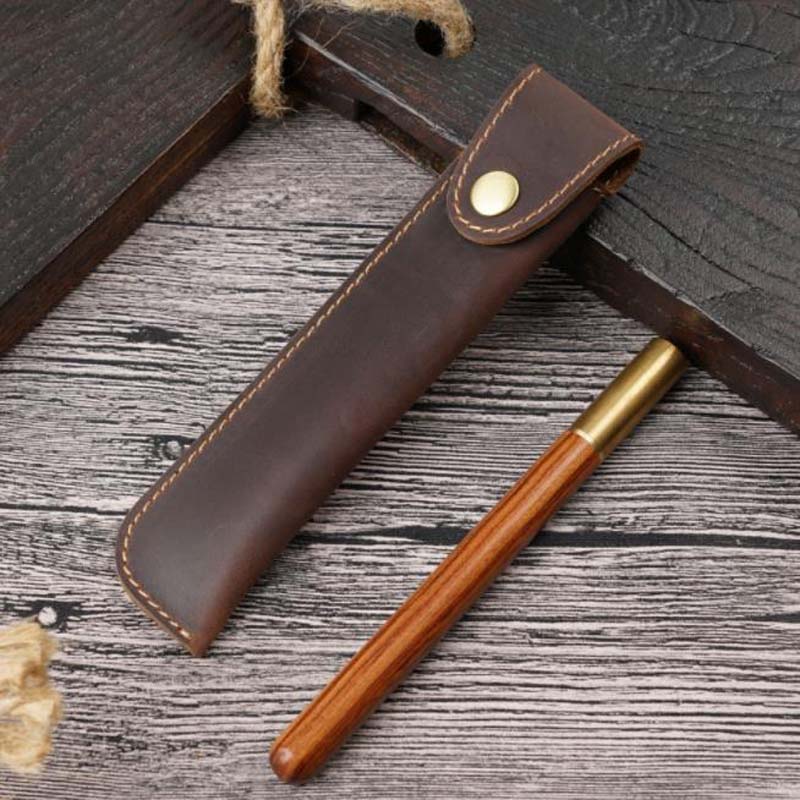 1Pc Pen Zak Lederen Verpakking - Stationery Supplies Business recensie en prijs