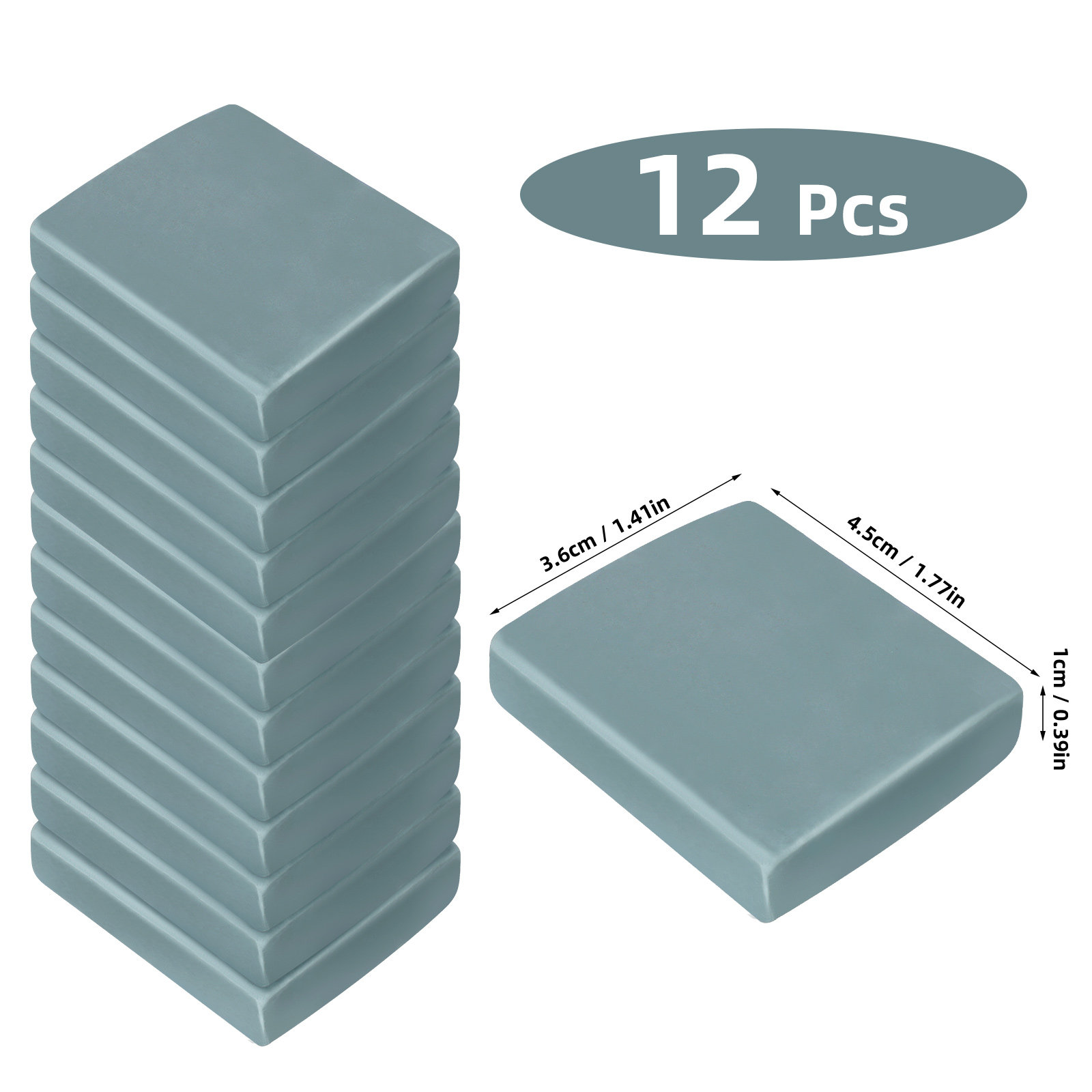 12 stuks kunstgummen voor teke - Rubber Eraser Kneaded recensie en prijs