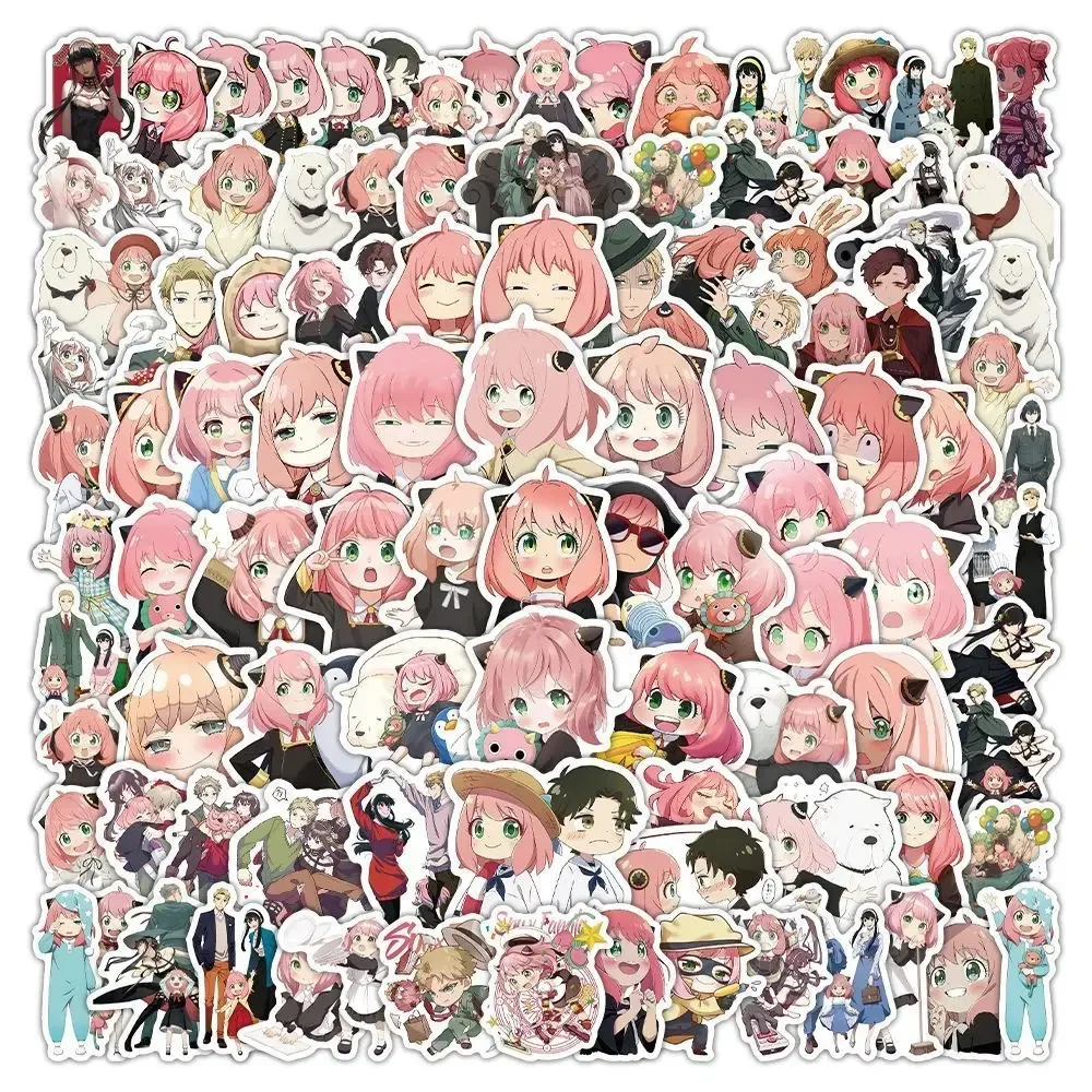 100 stuks SPY×FAMILY stickers  - Memo Pad Sticky recensie en prijs