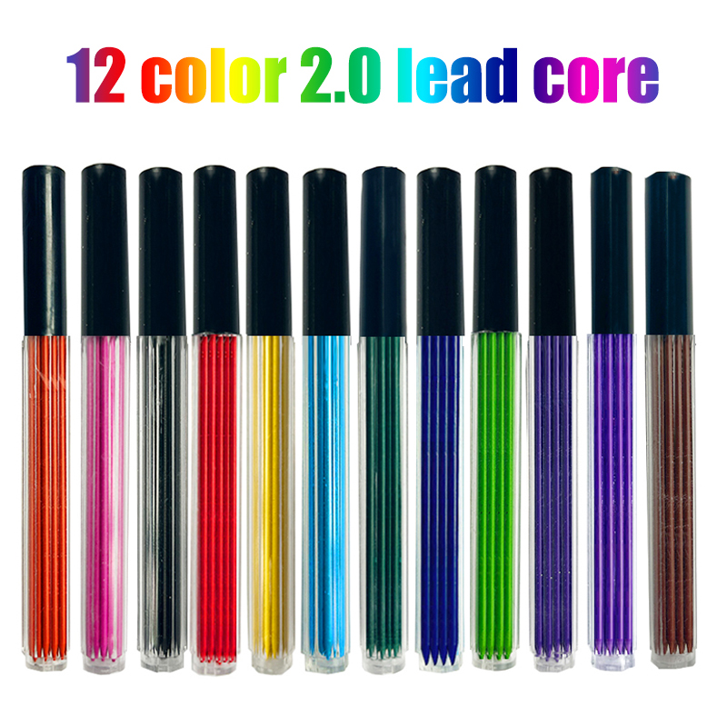 12 kleuren 2,0 mm HB vervangba - Mechanical Pencil Lead recensie en prijs