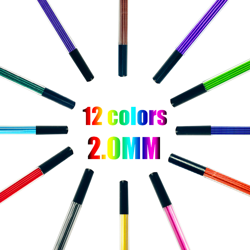 12 kleuren 2,0 mm HB vervangba - Mechanical Pencil Lead recensie en prijs